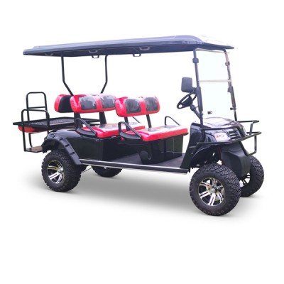 6 passenger off road golf cart with petrol engine for sale