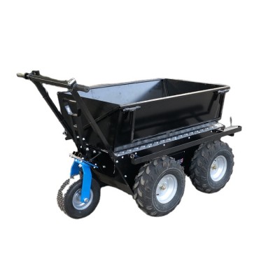 electric power 4x4 utility farm wagon cart for carry with heavy duty