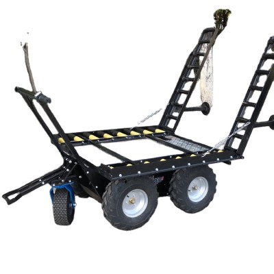 4 wheel drive 1000kgs battery mini dumper/vehicle for watermelon transporation/500kgs dumper