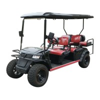 6 seats custom 4x4 electric or gas powered hunting golf cart for 6 passengers