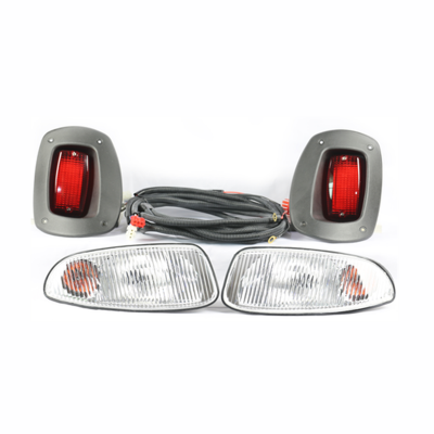 EZGO RXV Golf Cart Headlight & Tail Light Kit 2008-UP Gas and Electric