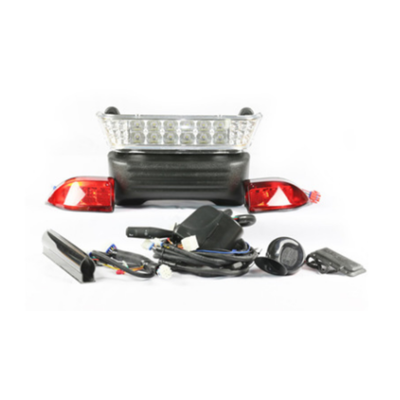 Club Car Precedent Golf Cart LED Headlight & Tail Light Kit (Elec. 2004- 2008.5)